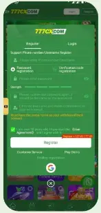 777cx Game APK